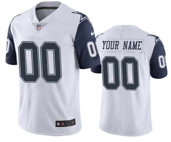 Custom Dallas Cowboys Vapor Untouchable Limited Jersey